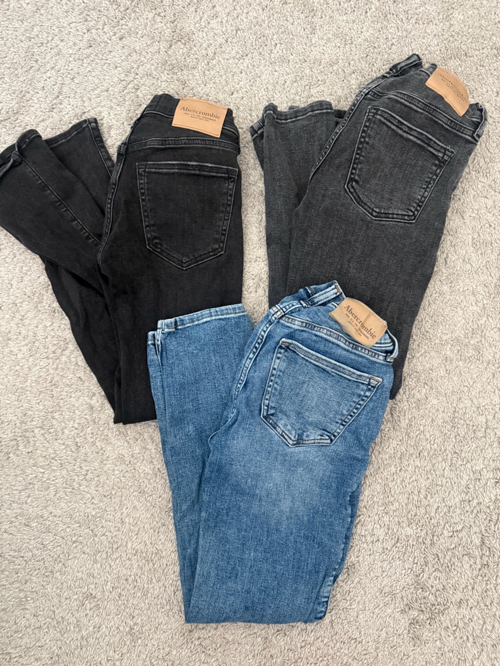 Abercrombie Jeans Bundle - boy's size 9/10 long L